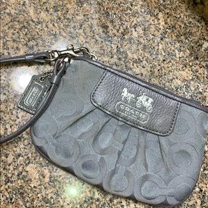 Coach wristlet bag